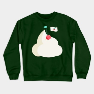 Cherry on top (of the whipped cream mountain) Crewneck Sweatshirt